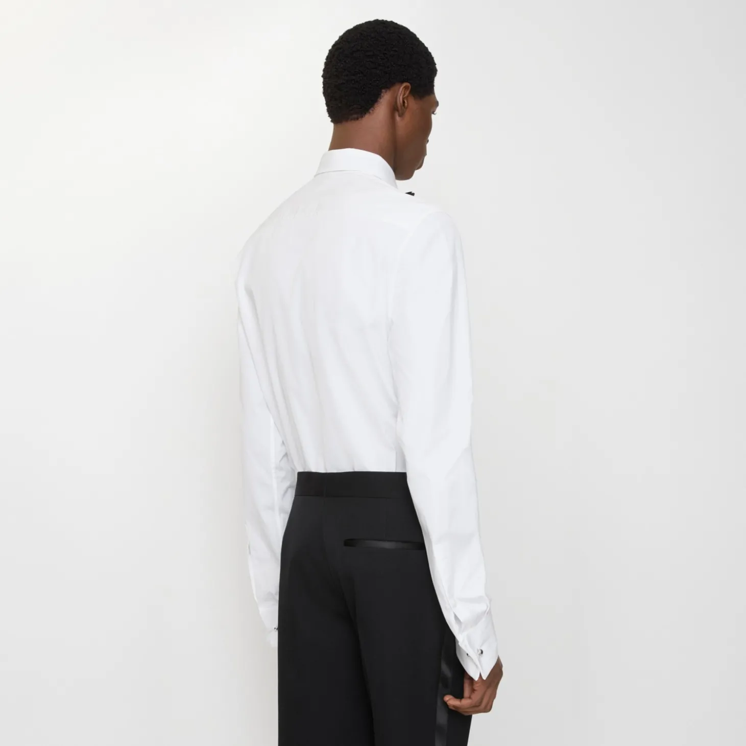 Slim Fit Cotton Tuxedo Shirt