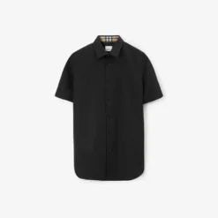 Slim Fit Stretch Cotton Shirt