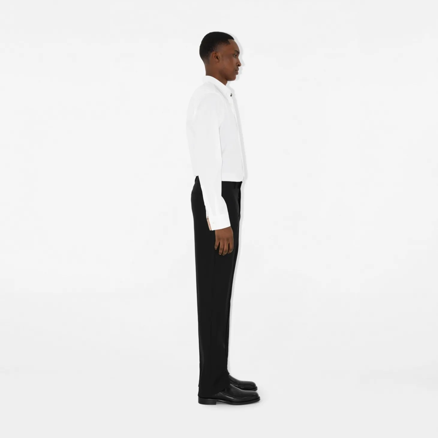 Slim Fit Stretch Cotton Shirt
