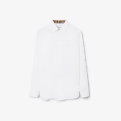 Slim Fit Stretch Cotton Shirt