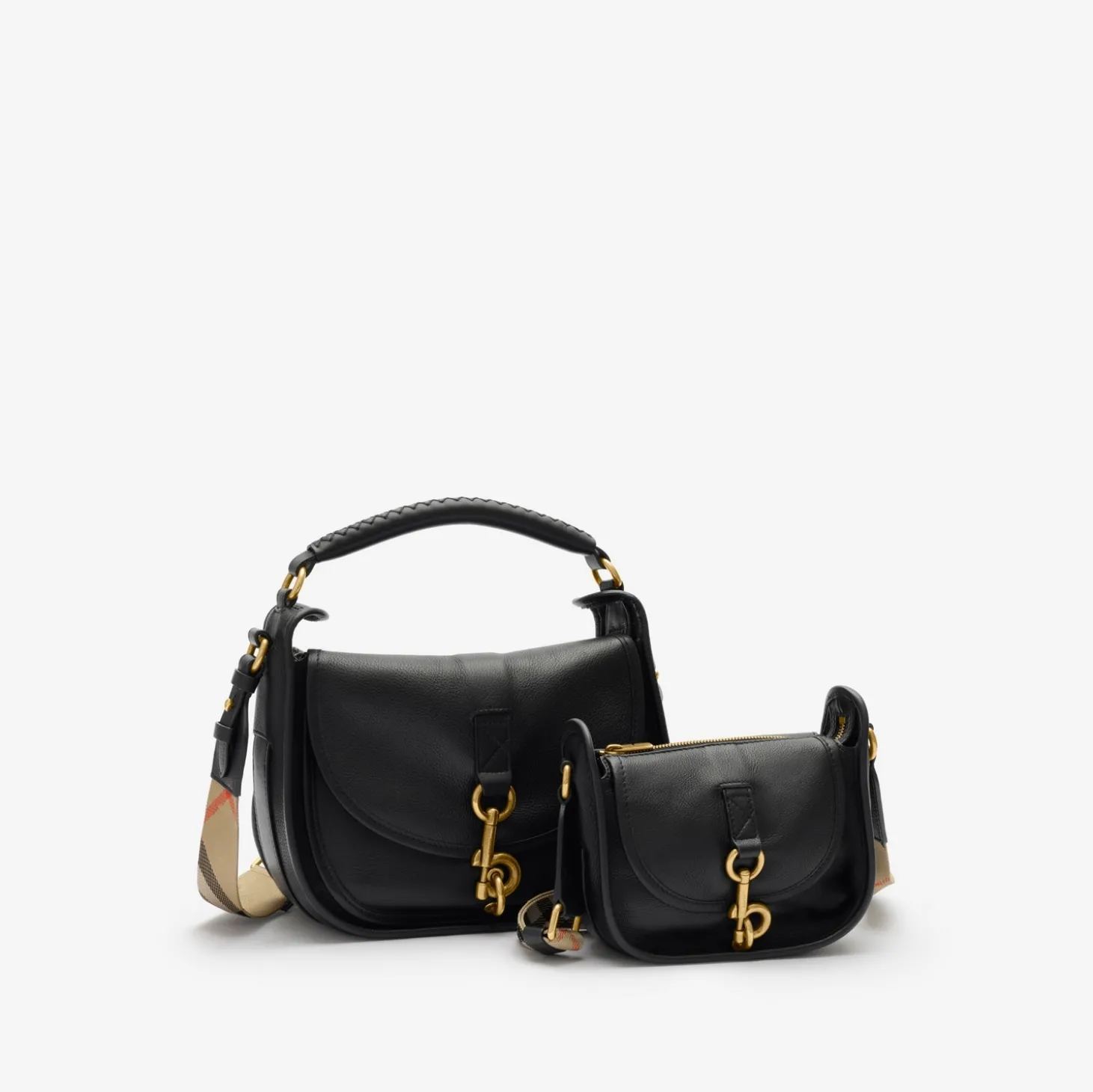 Small B Clip Messenger Bag