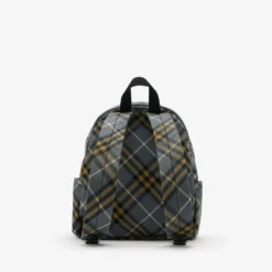 Small Check Backpack
