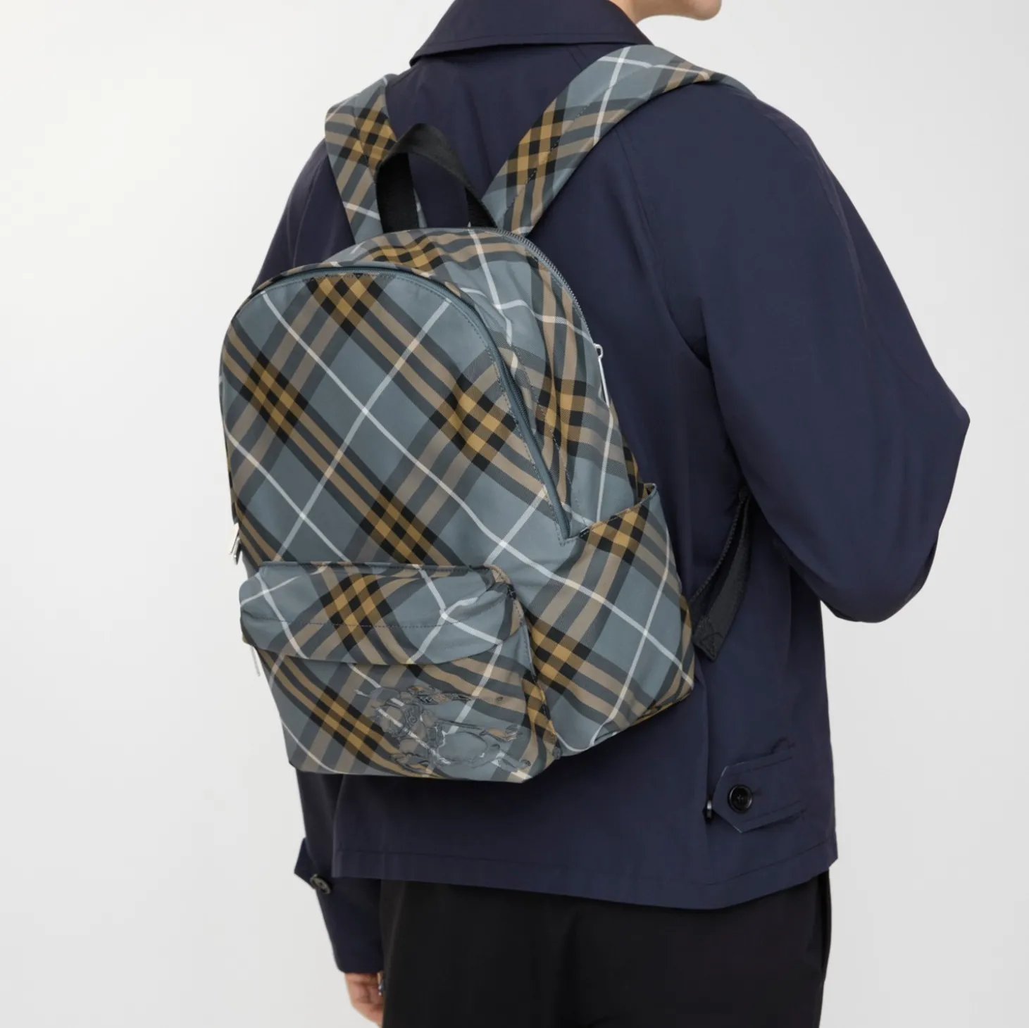 Small Check Backpack
