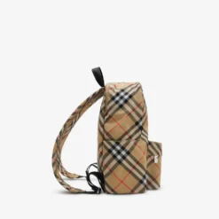 Small Check Backpack
