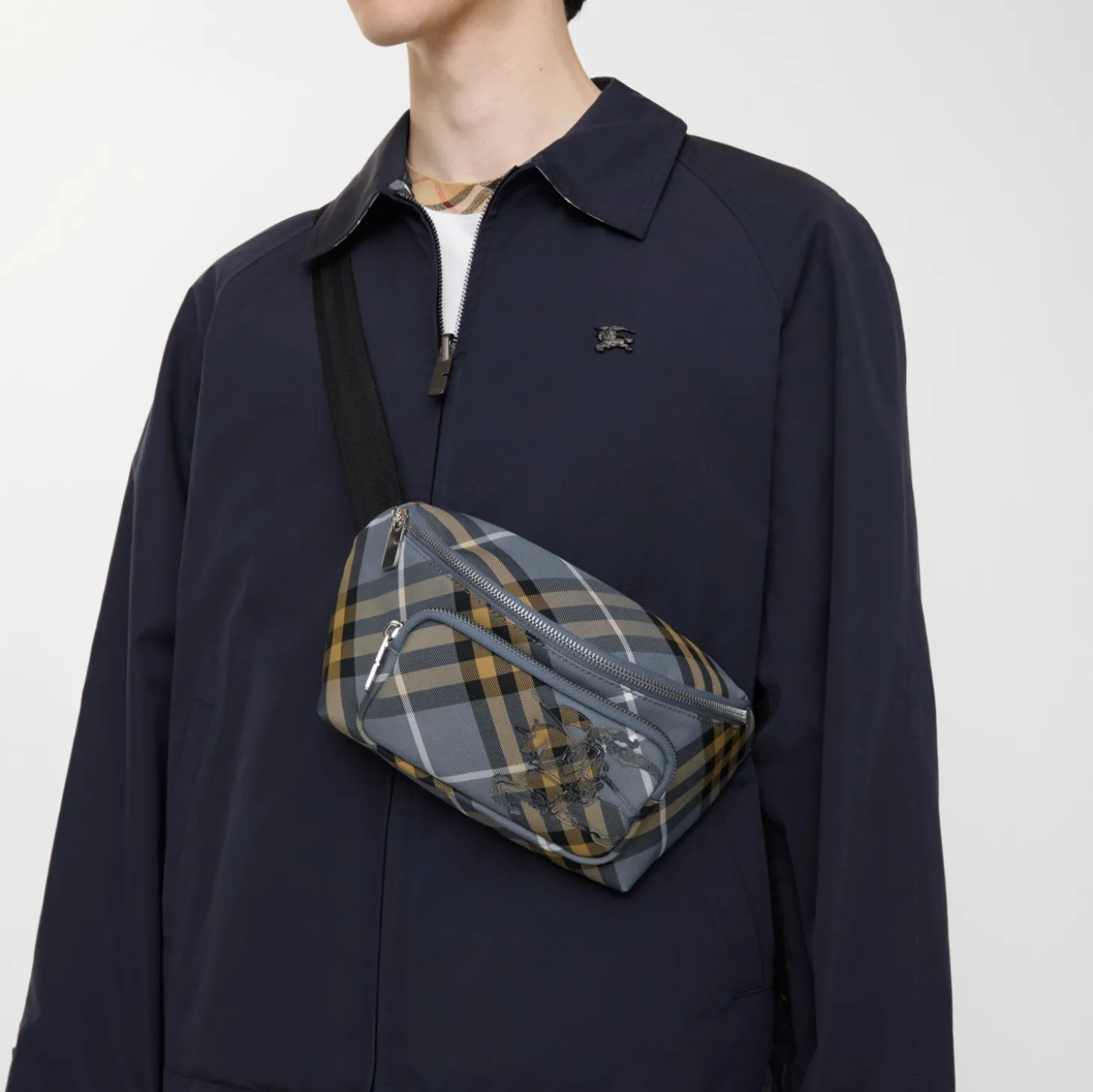 Small Check Belt Bag