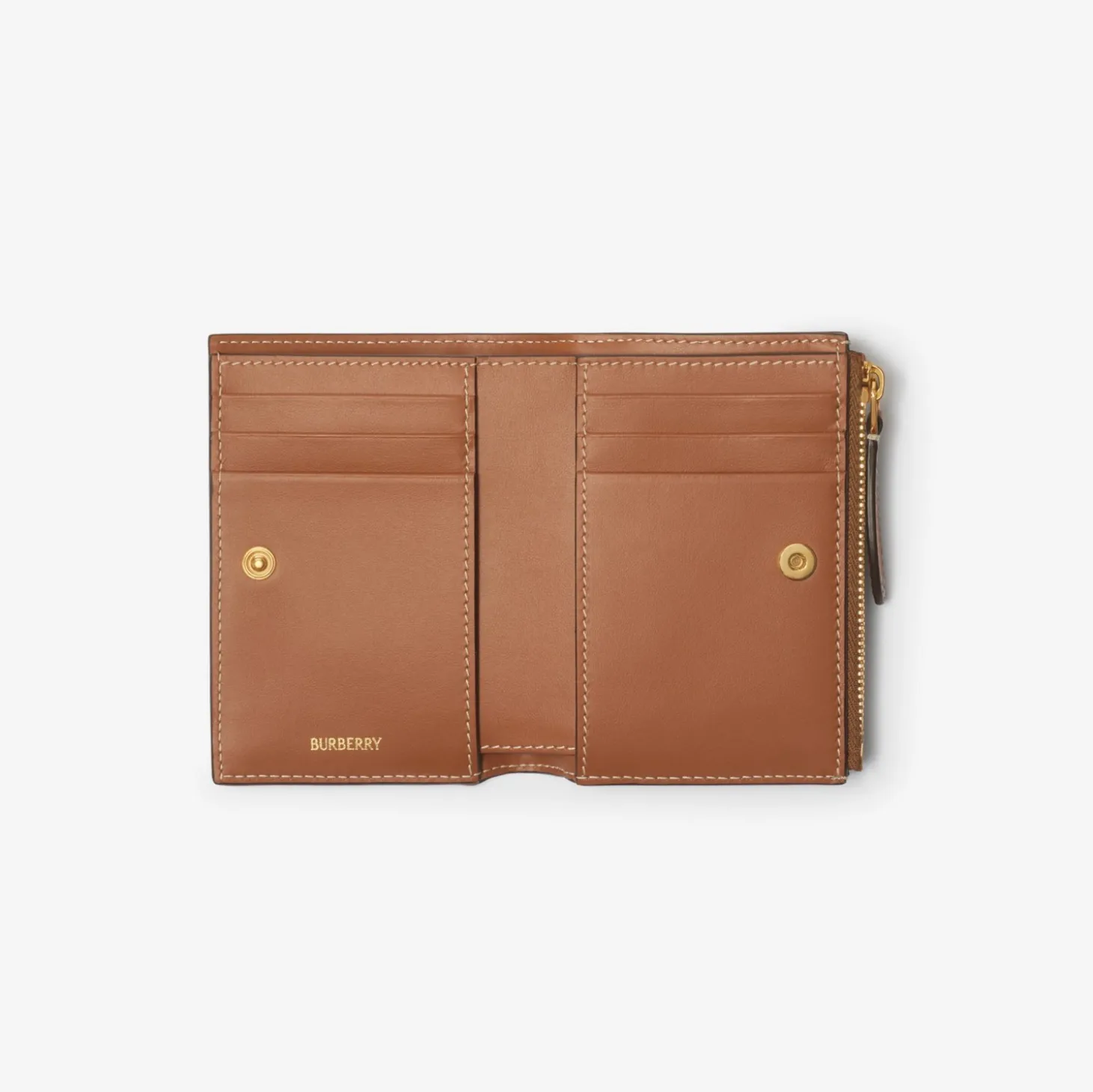Small Check Bifold Wallet
