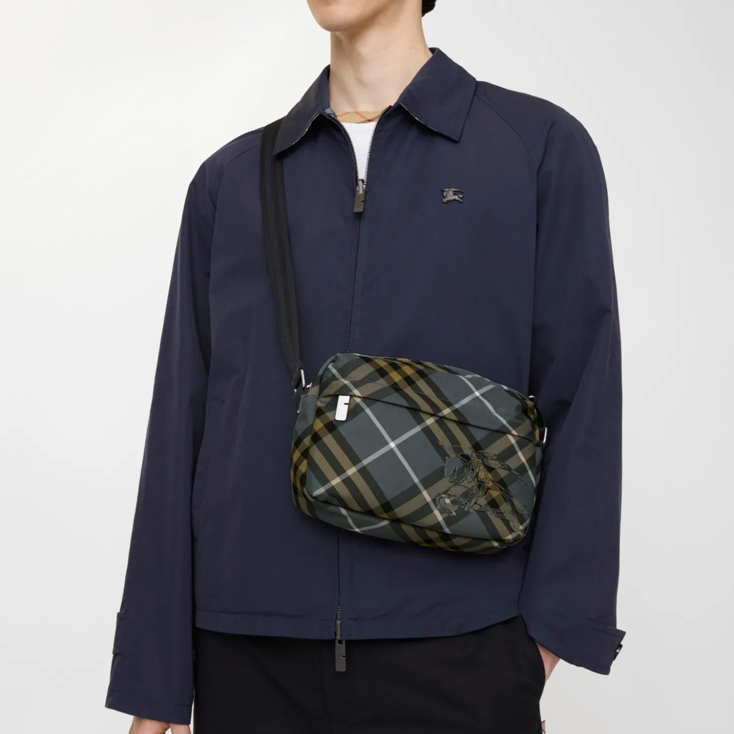 Small Check Crossbody Bag