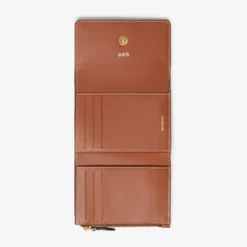 Small Check Folding Wallet
