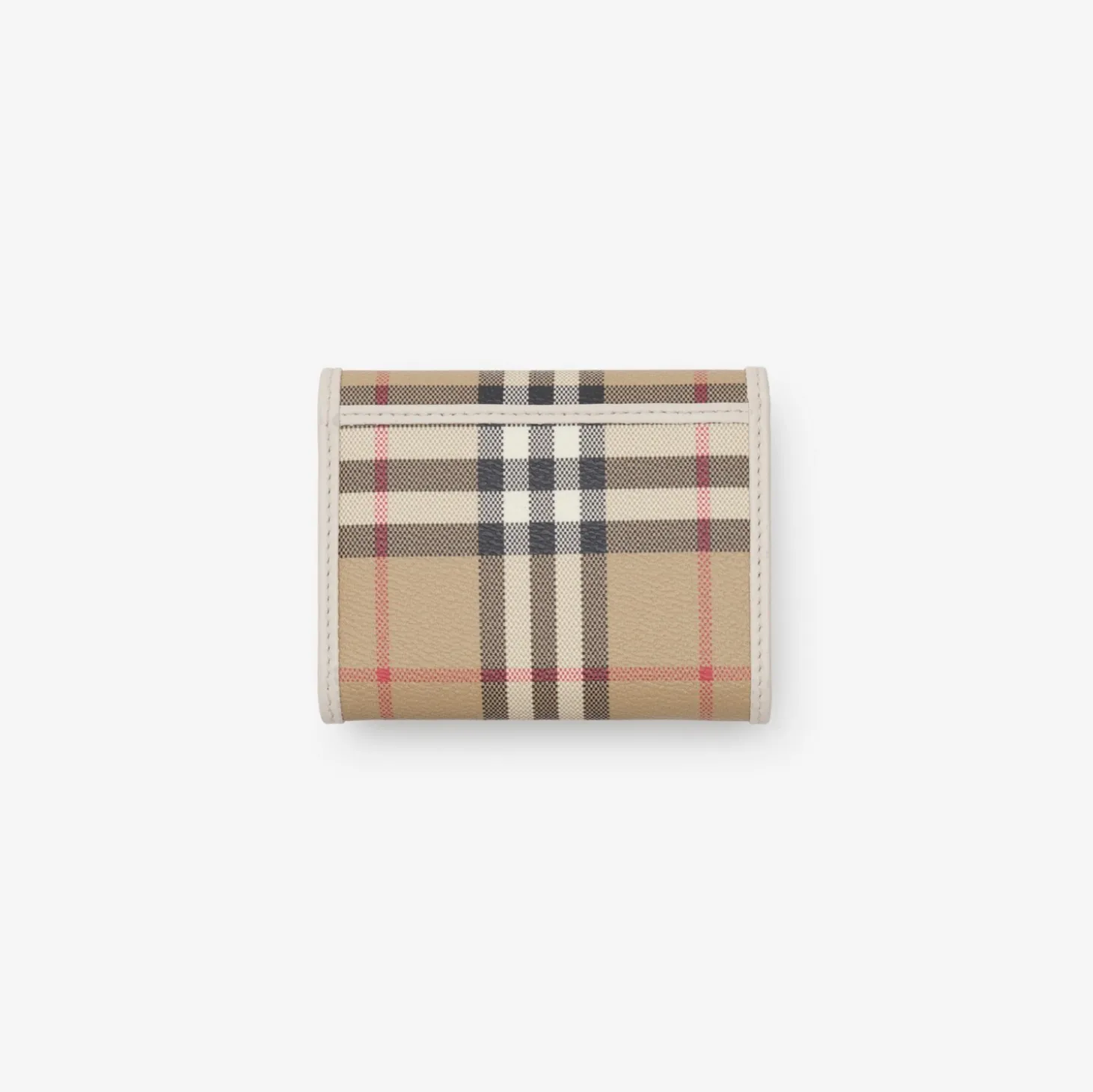Small Check Folding Wallet
