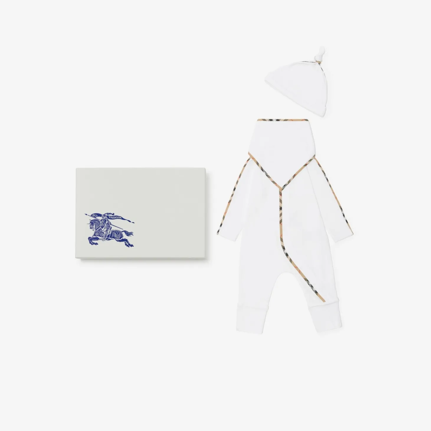 Stretch Cotton Three-piece Baby Gift Set