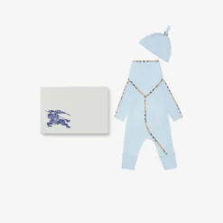 Stretch Cotton Three-piece Baby Gift Set