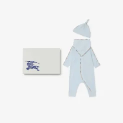 Stretch Cotton Three-piece Baby Gift Set