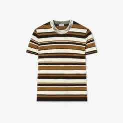 Striped Wool Blend T-shirt