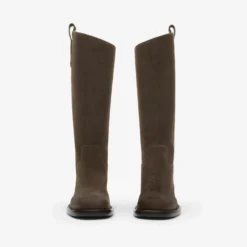 Suede Cavalier Boots