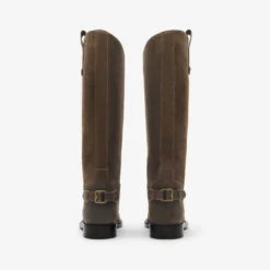 Suede Cavalier Boots