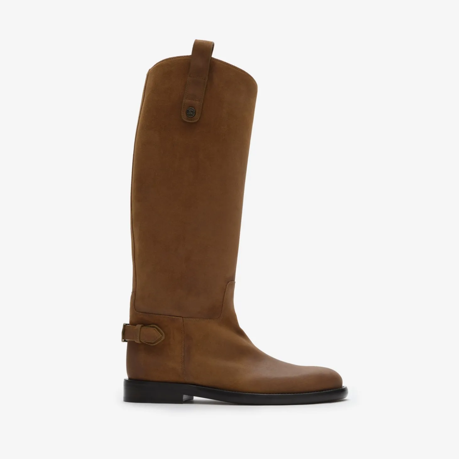 Suede Cavalier Boots