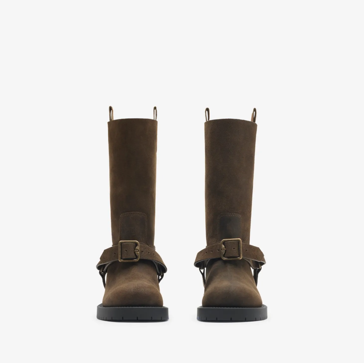 Suede Soft Saddle Low Boots