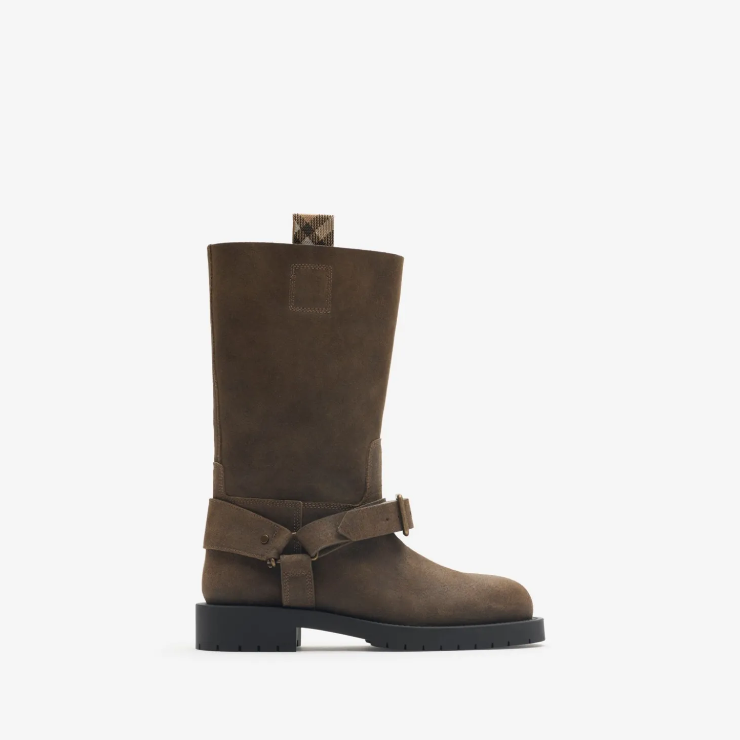 Suede Soft Saddle Low Boots