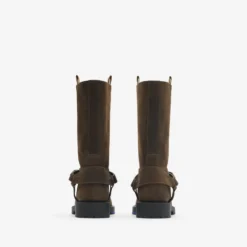 Suede Soft Saddle Low Boots
