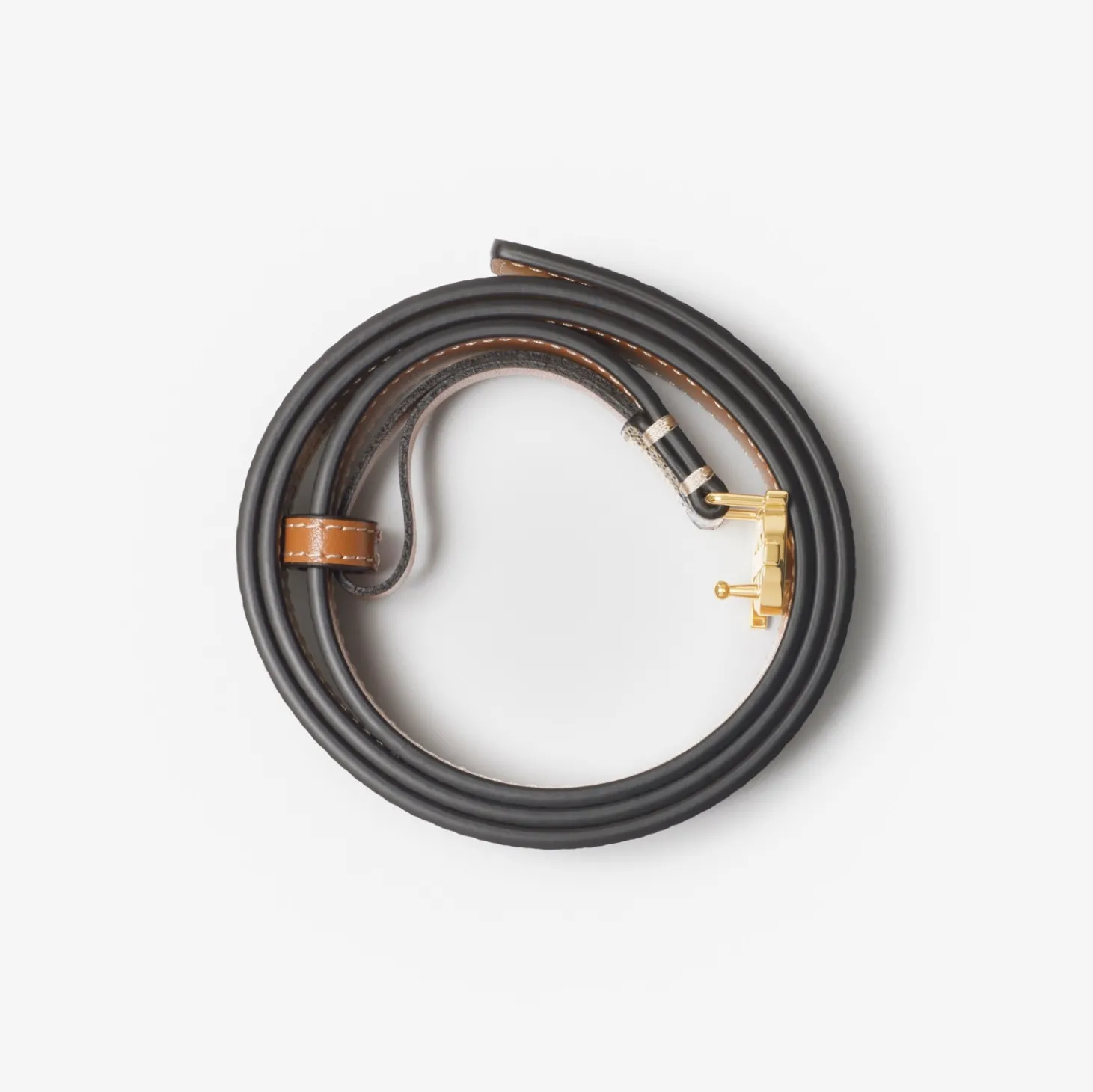 Thin Check TB Belt
