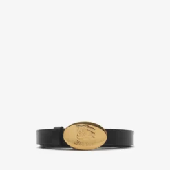 Thin Reversible Leather Knight Stamp Belt​