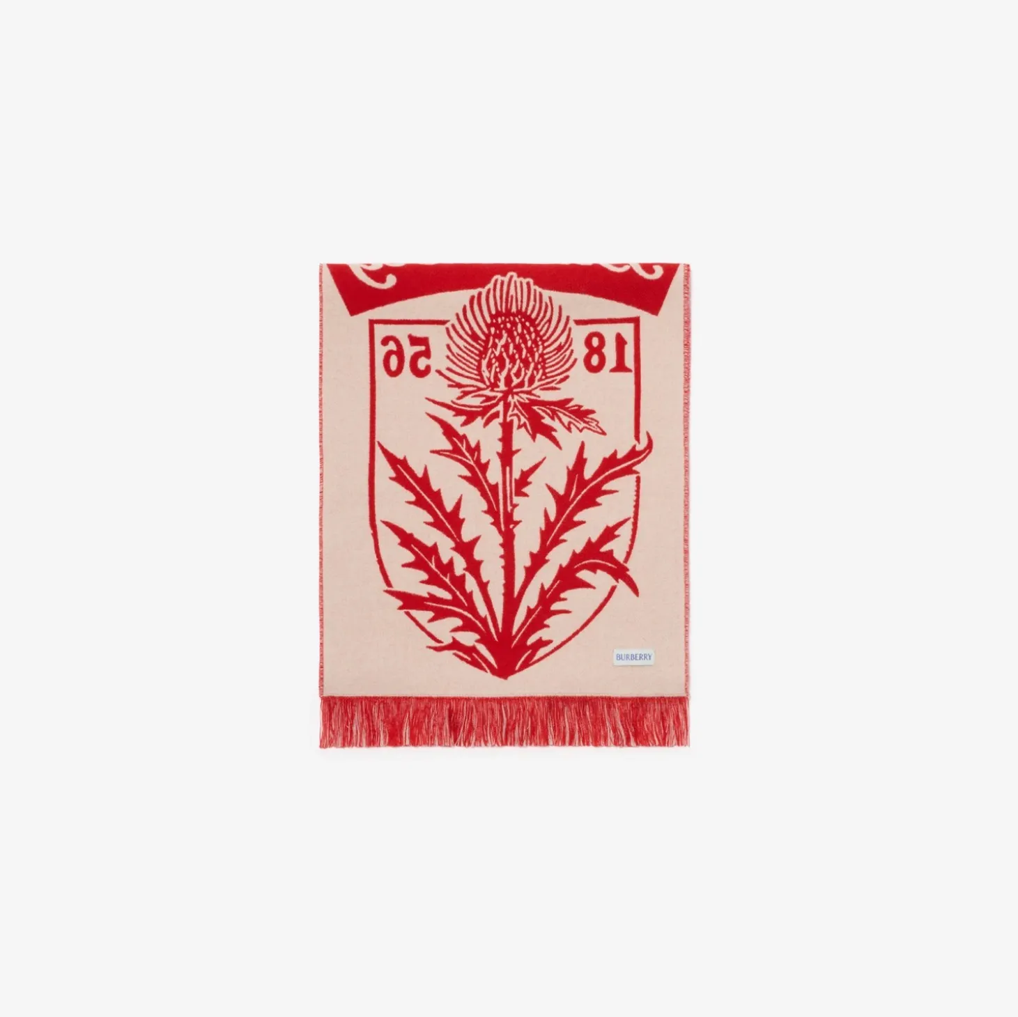 Thistle Shield Wool Scarf