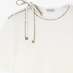 Tie-sleeve Cotton T-shirt
