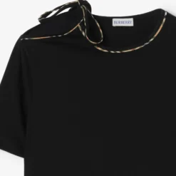 Tie-sleeve Cotton T-shirt