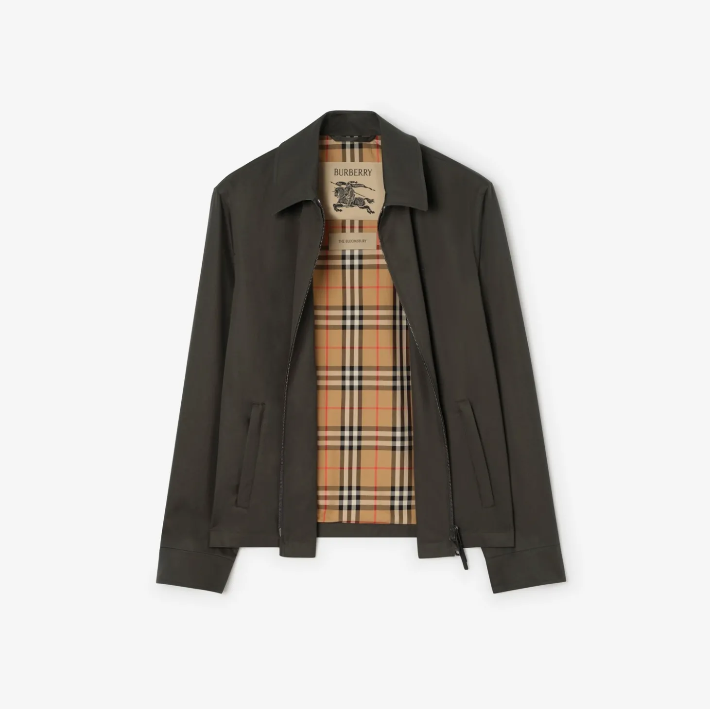 Tropical Gabardine Bloomsbury Harrington Jacket