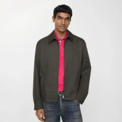 Tropical Gabardine Bloomsbury Harrington Jacket