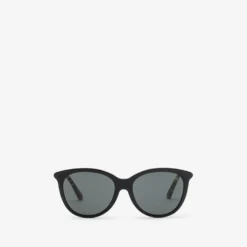 Tubular Check Round Sunglasses