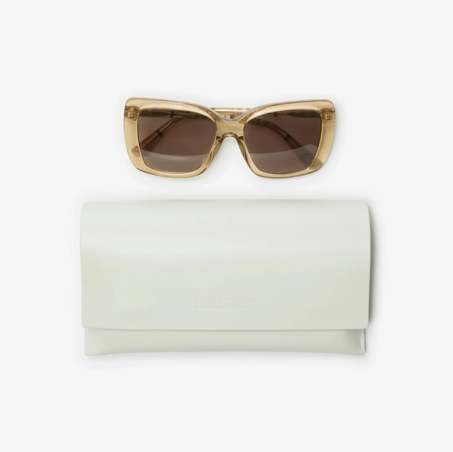 Tubular Check Square Sunglasses