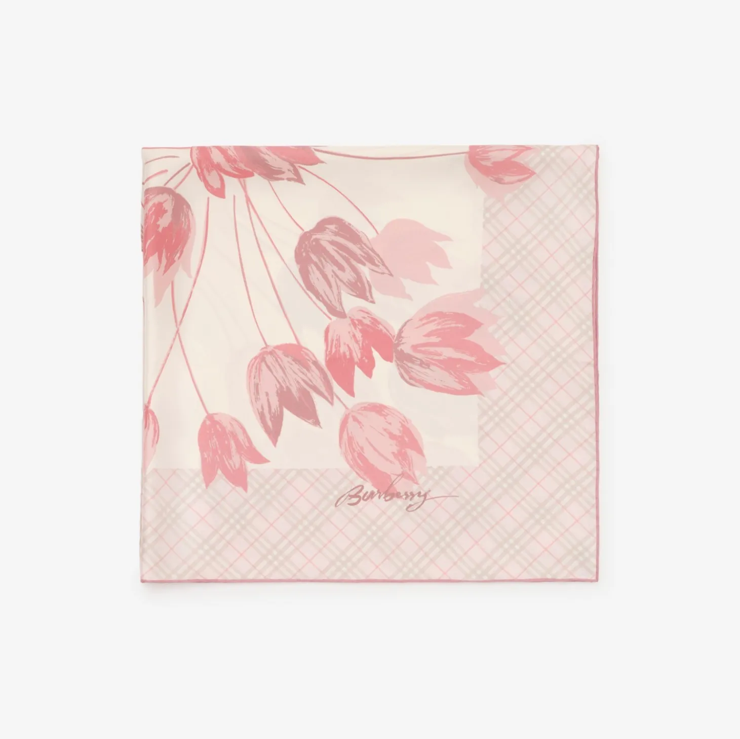 Tulips Silk Scarf