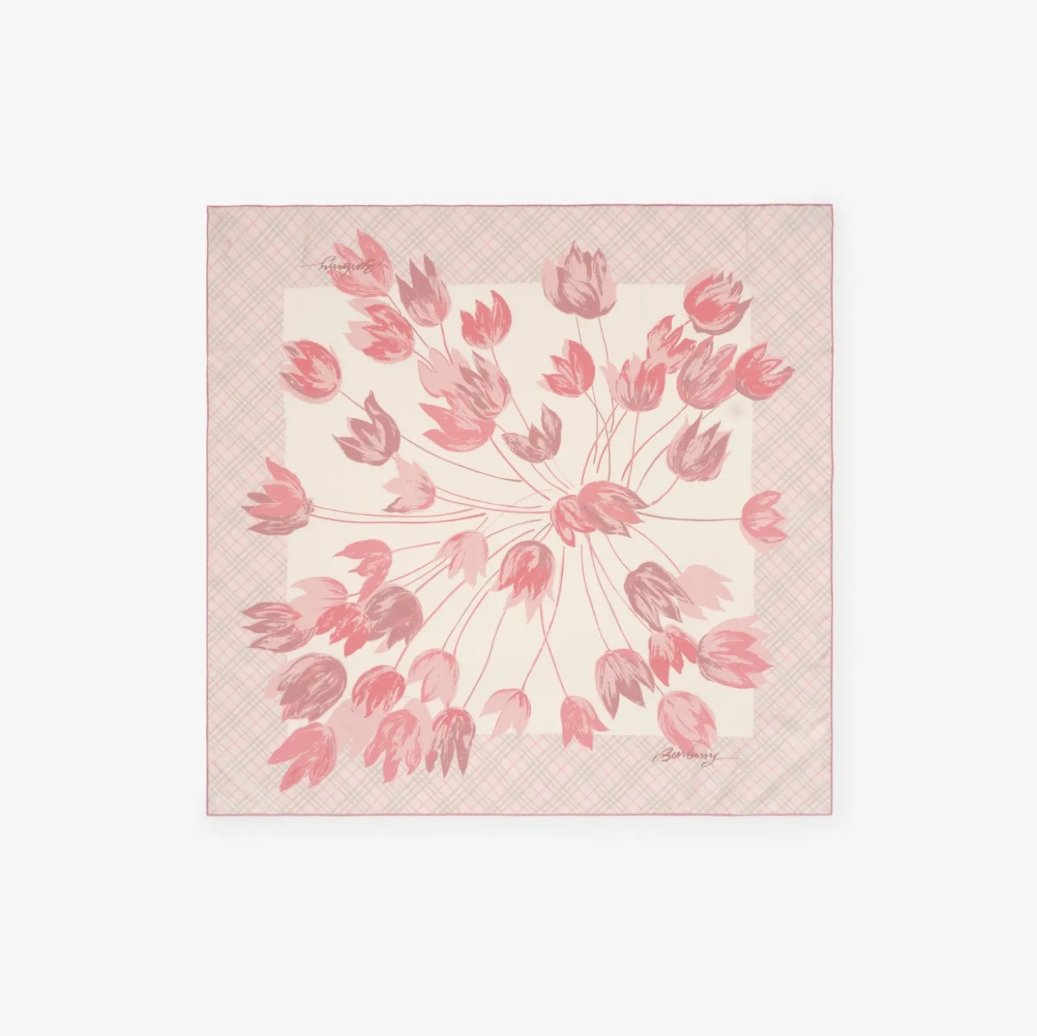 Tulips Silk Scarf