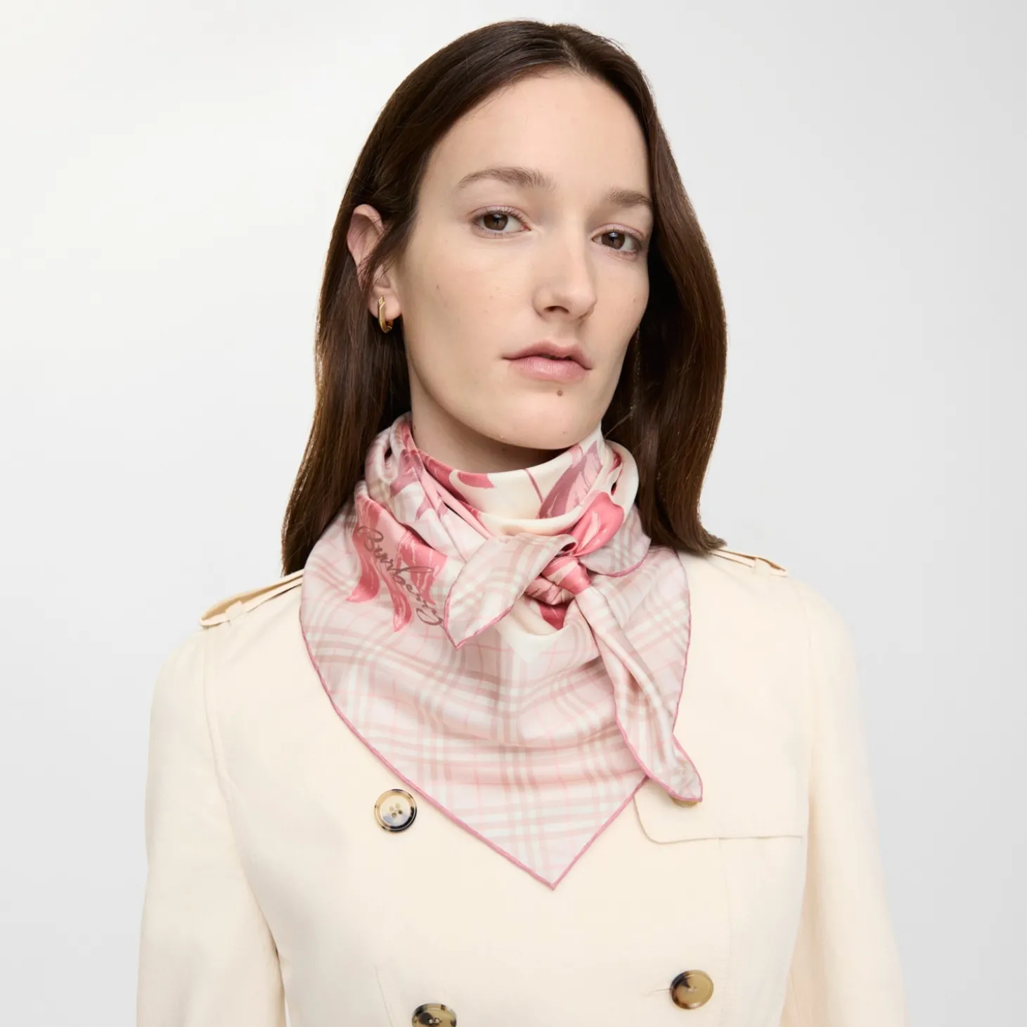 Tulips Silk Scarf