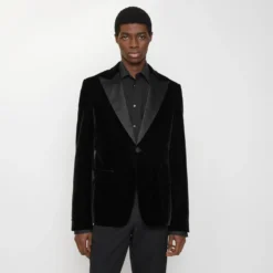 Velvet Tuxedo Jacket