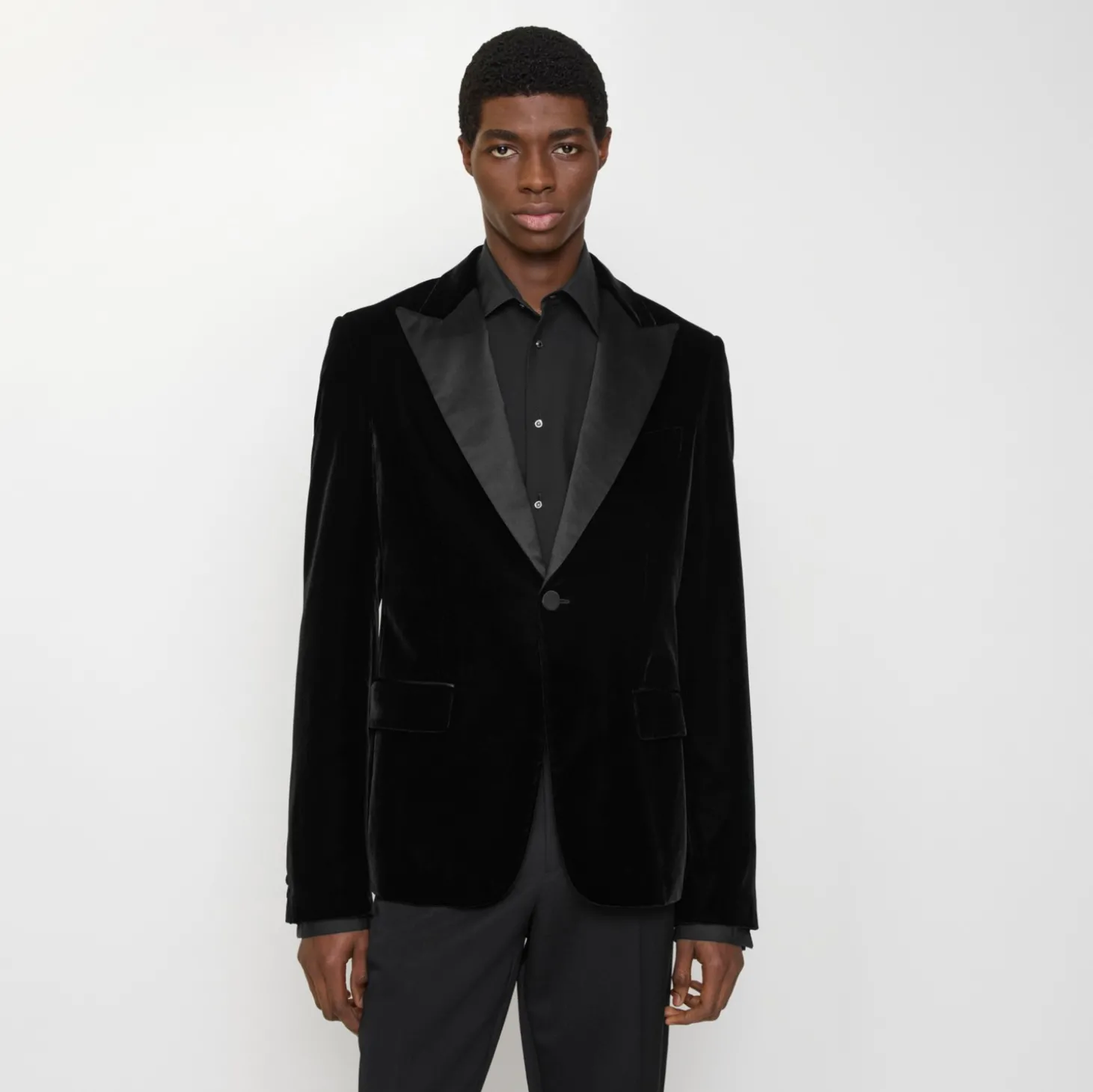 Velvet Tuxedo Jacket
