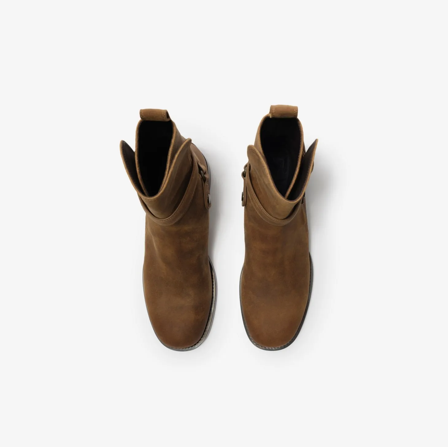 Waxed Suede Ledger Boots