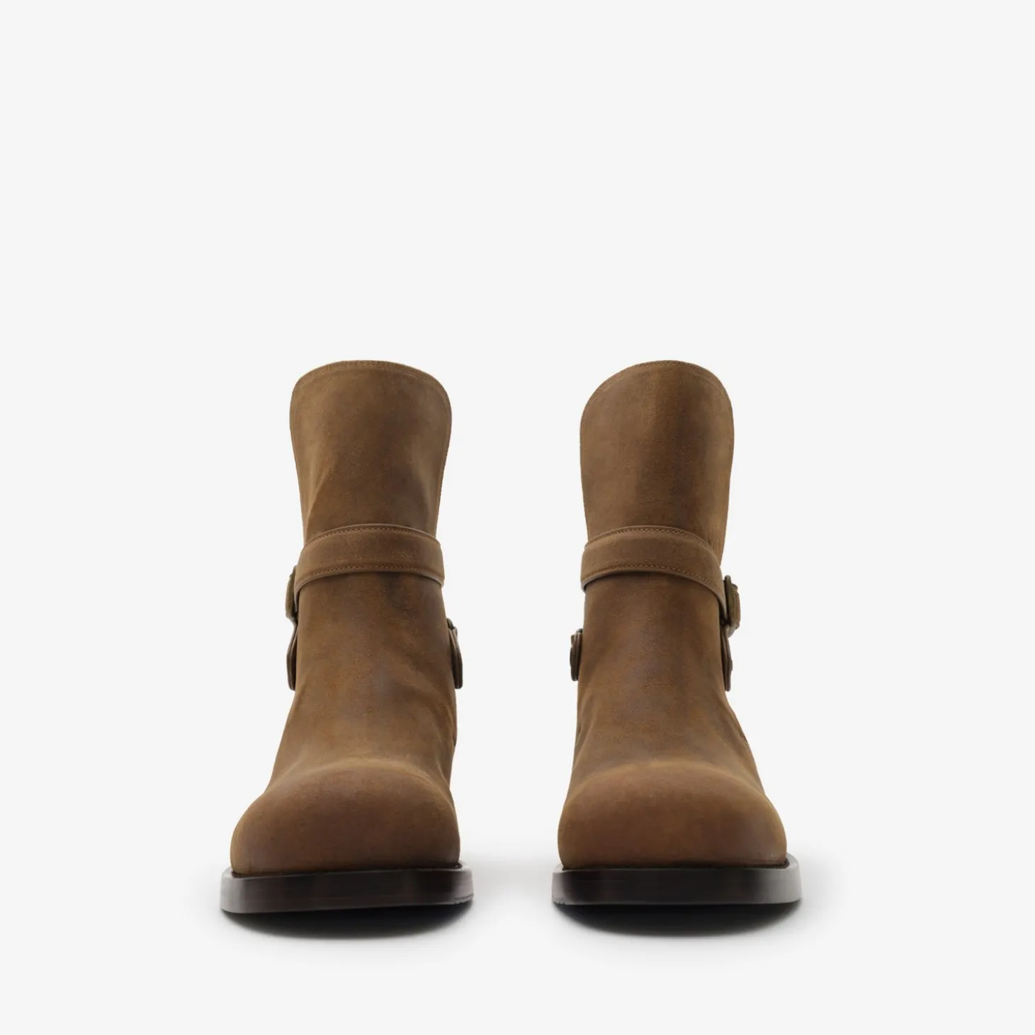 Waxed Suede Ledger Boots
