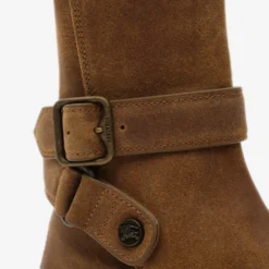 Waxed Suede Ledger Boots​​