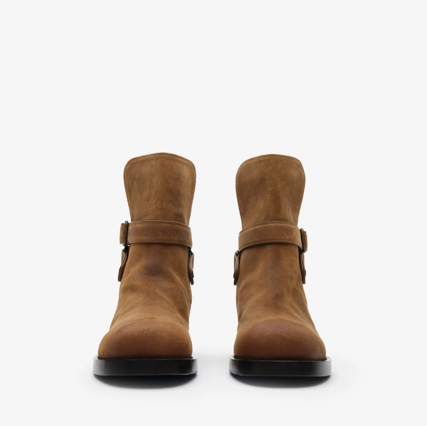 Waxed Suede Ledger Boots
