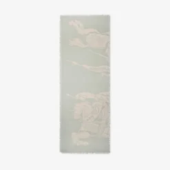 Wide Knight Wool Scarf
