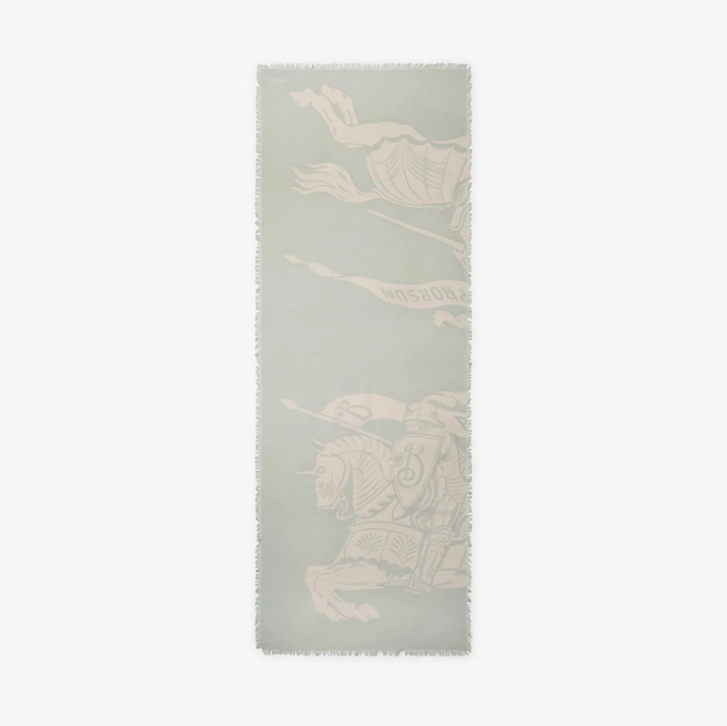 Wide Knight Wool Scarf