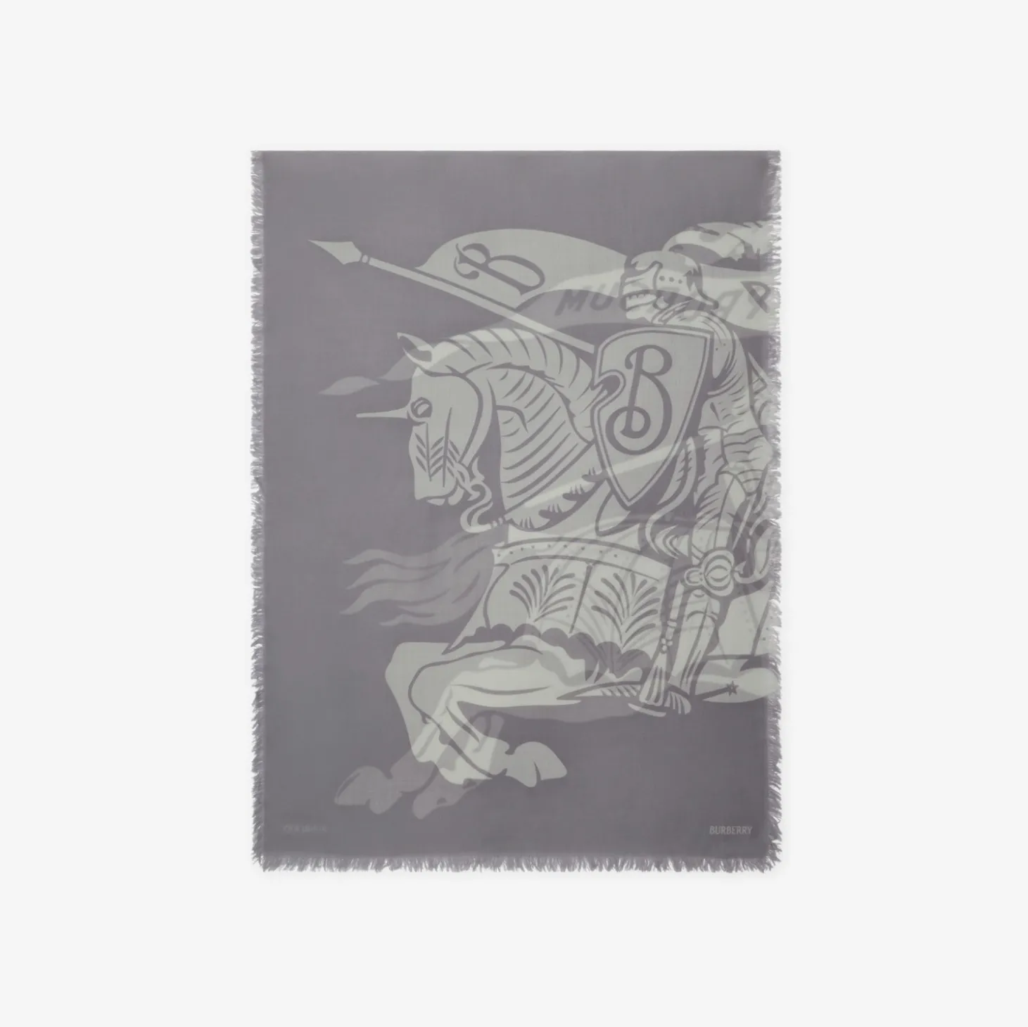 Wide Knight Wool Scarf