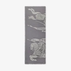 Wide Knight Wool Scarf