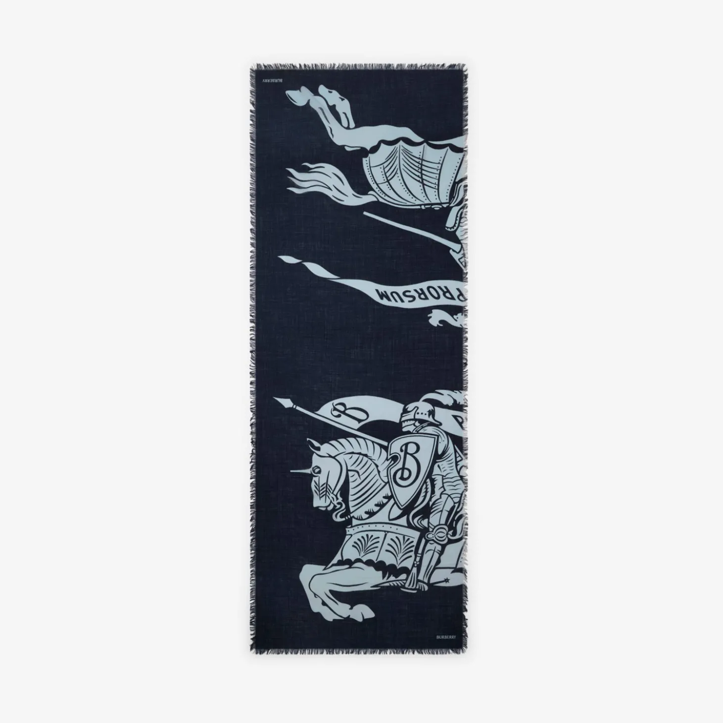 Wide Knight Wool Scarf