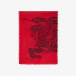 Wide Knight Wool Scarf