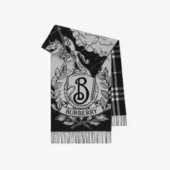 Wide Reversible Stormy Knight Scarf
