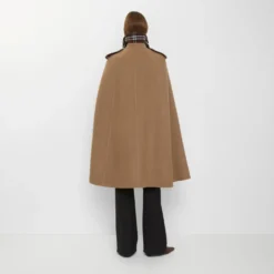 Wool Belmont Trench Cape