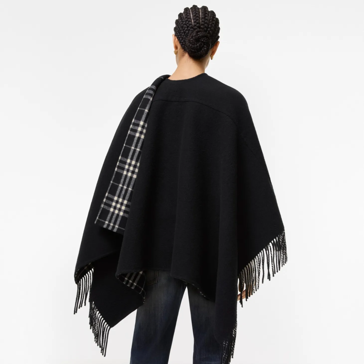 Wool Blanket Cape